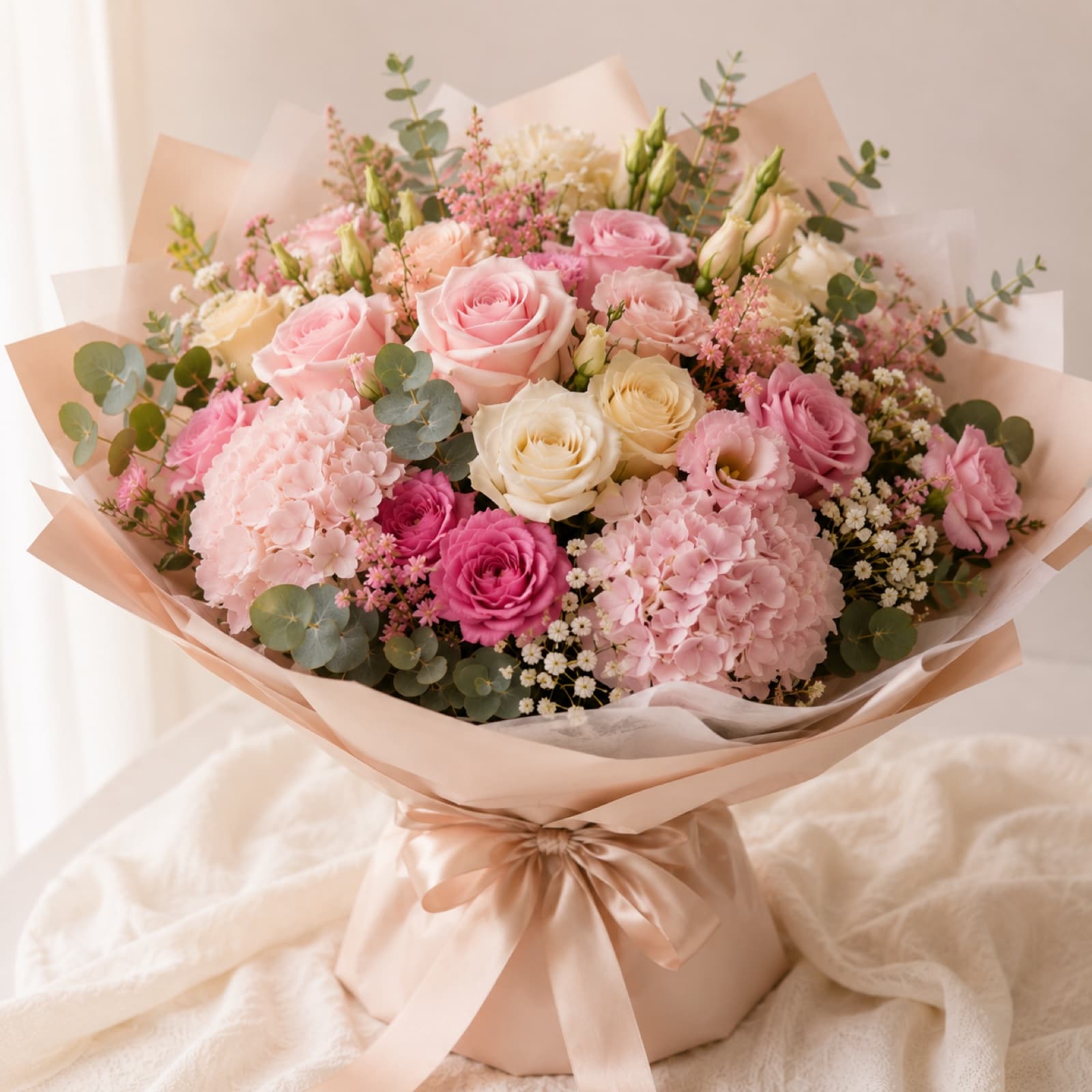 Abundant bouquet — 35–40 stems